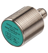 Pepperl&plus;Fuchs Inductive Proximity Metal Barrel Sensor; 30mm; Embeddable; 10-30VDC; NC; PNP; Connector - M12